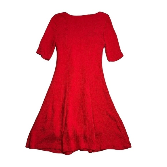 Anthropologie Maeve Red Juliet Corset Mini Dress US 4 - Picture 10 of 10